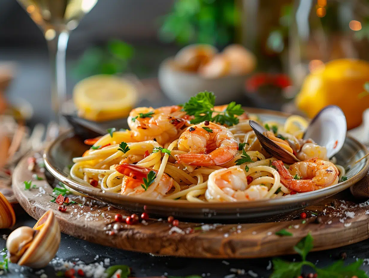 Recette spaghettis aux fruits de mer : un voyage culinaire italien