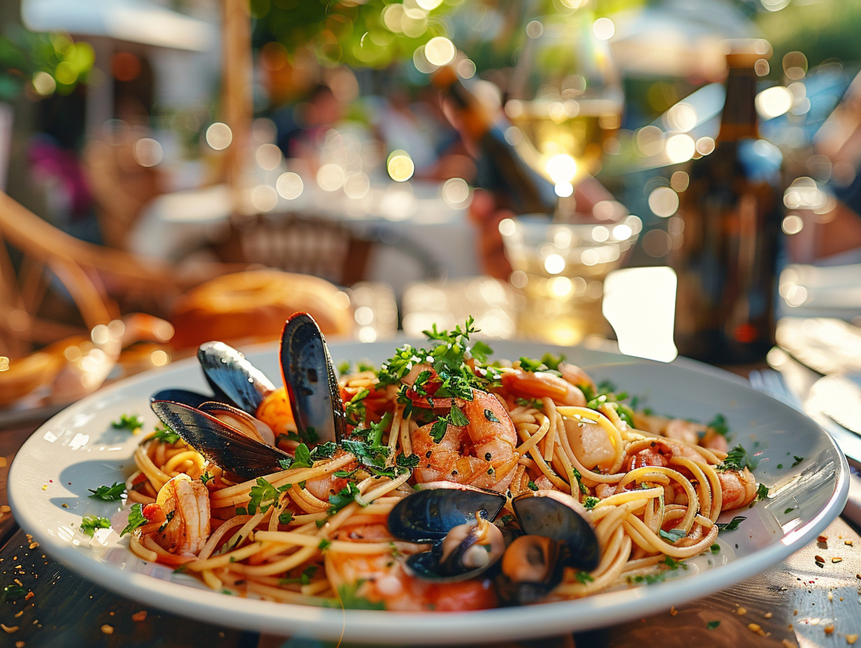 spaghetti fruits de mer