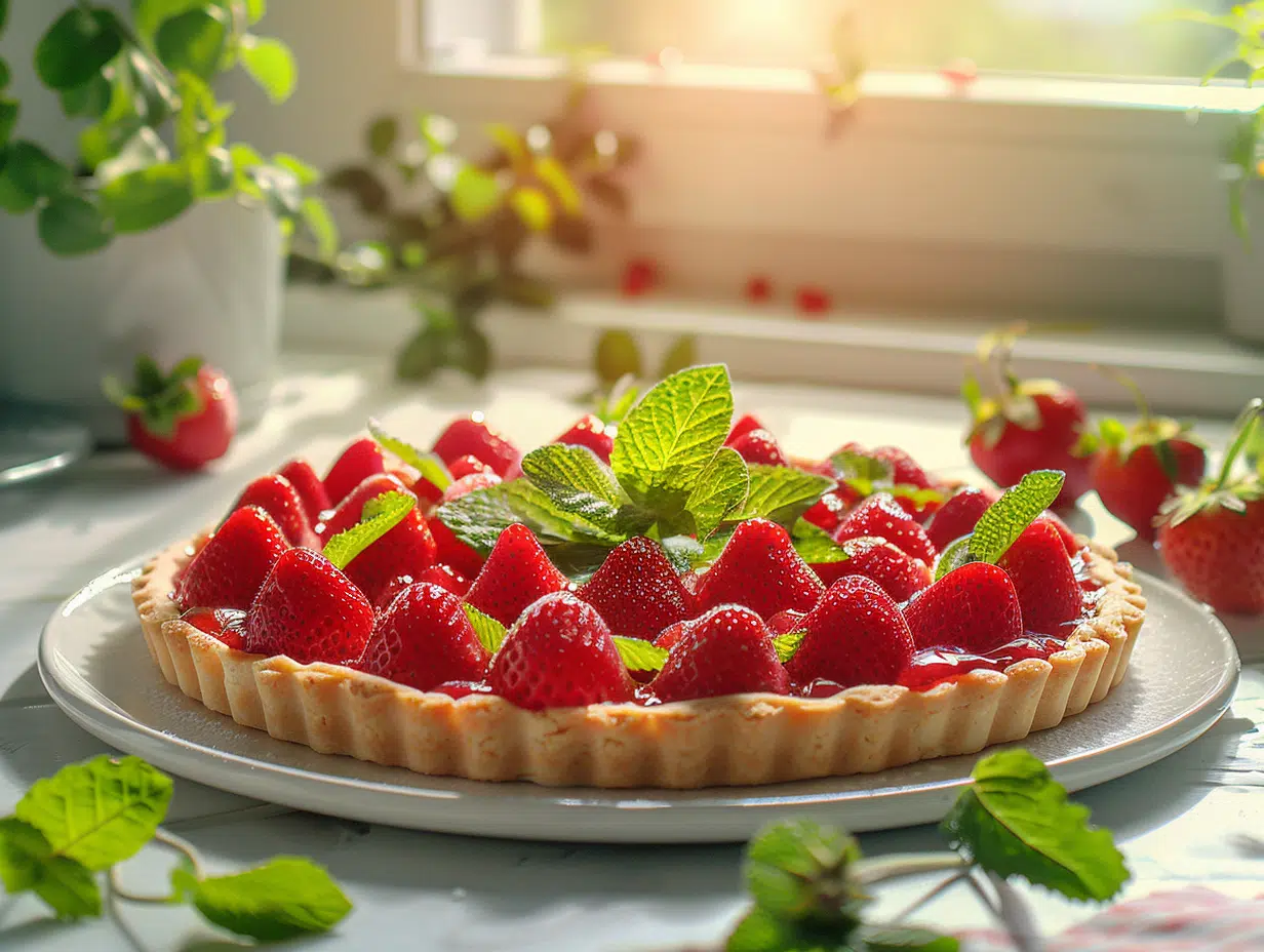 Recette facile de tarte aux fraises : astuces et secrets de préparation