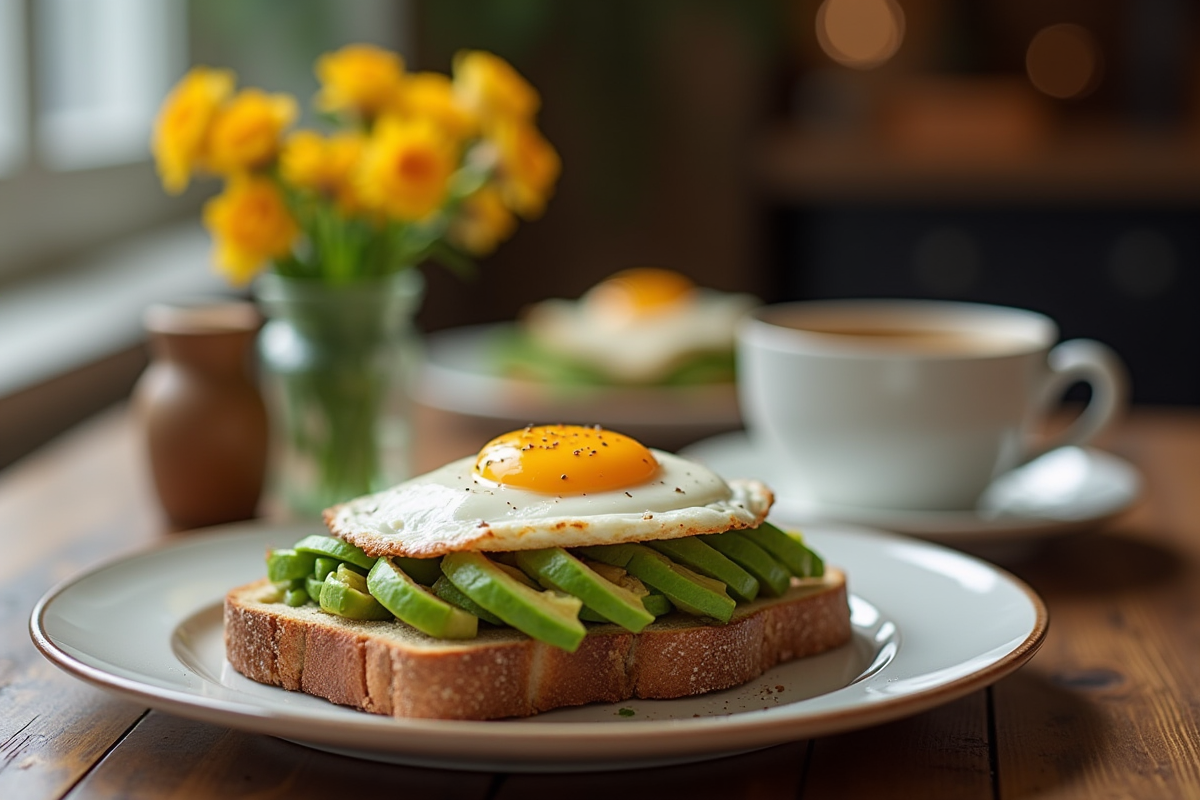 petit-déjeuner sain