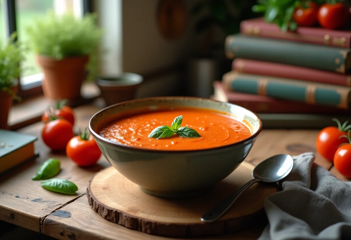 Le secret de la recette de soupe à la tomate des anciens